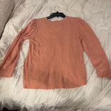 100% Pima Cotton Puff Sleeve Tee