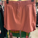 Women's Pink Athletic Skort