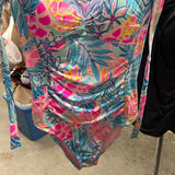 Women's Colorful Floral Print Swimsuit