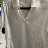 Bolle' White Golf Shirt Sz S R