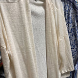 Lightweight Cream Cardigan