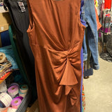 Vince Brown Midi Dress