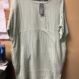 Light Green Loose Fit Top