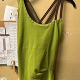 Green Strappy Tank Top