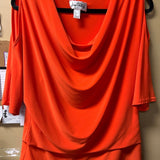 Joseph Ribkoff Women's Orange Top