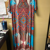 Colorful Bohemian-Style Dress