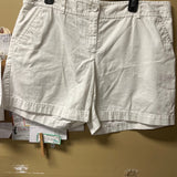 Women's White Casual Shorts