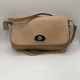 Beige Crossbody Handbag