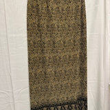 Leopard Print Midi Skirt