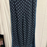 Navy Blue Printed Palazzo Pants