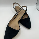 Tory Burch Black Slingback Flats