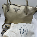 Prada Metallic Gold Handbag