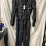Veronica Beard Black Denim Jumpsuit