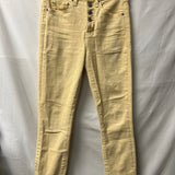 Veronica Beard Yellow High Rise Jeans