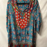 Bohemian Floral Tunic Top