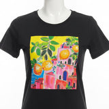 Estella Black Graphic Tee S D