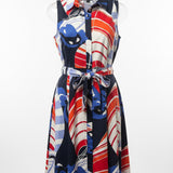 Talbots Red/Wht/Blue Small