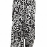 Lilly Pulitzer Tropical Wide Leg Cropped Pants