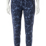 Athleta Navy Floral Print Athletic Pants