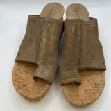 Donald Pliner Women's Cork Wedge Slides