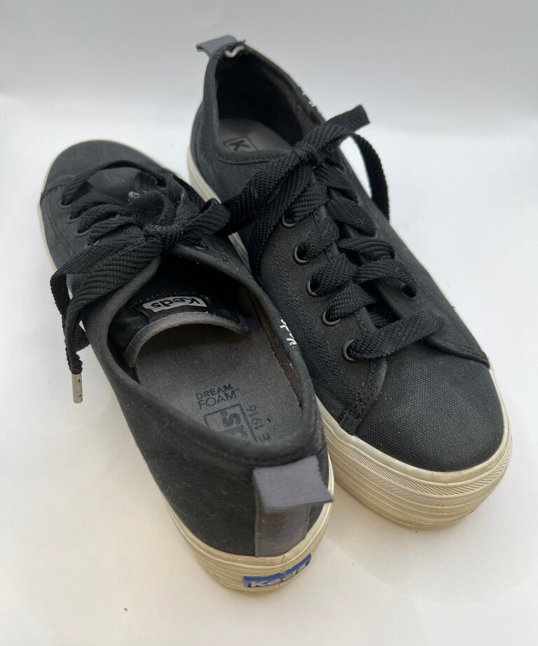Keds Black Canvas Sneakers
