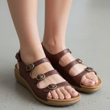 Dansko Brown Leather Sandals