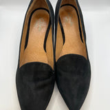 Clarks Black Pointed Toe Heels