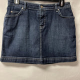 Dark Wash Denim Skirt