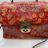 Vintage Floral Print Handbag