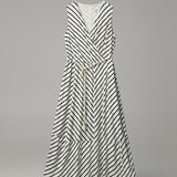Striped Sleeveless Dress