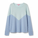 Colorblock Pullover Sweater