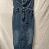 High-Waisted Denim Skirt
