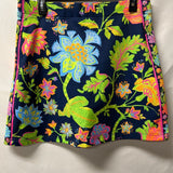 Colorful Floral Print Skirt