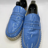 Blue Slip-On Shoes