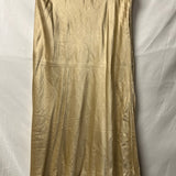 Elegant Metallic Gold Skirt