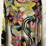 KaanKaan Long Sleeve Floral Print Top
